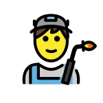 Man Factory Worker SVG Icon